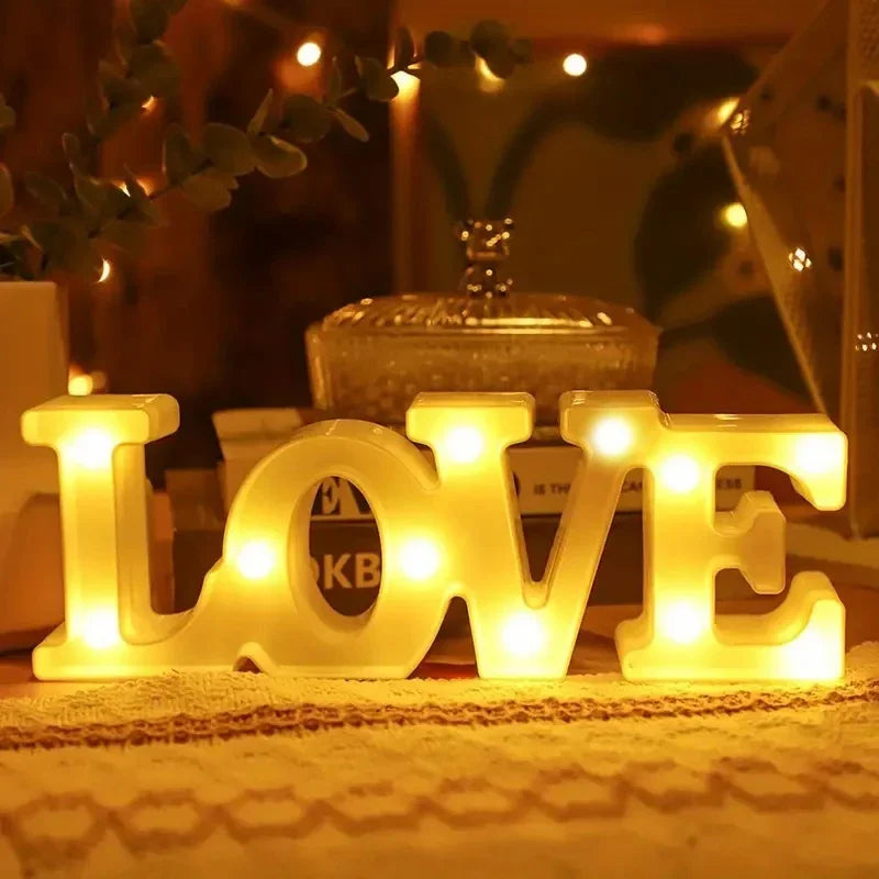 LOVE LED Sign Light – Romantic Décor for Weddings & Events