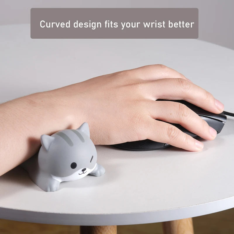 New Cute Wrist Rest Support For Mouse Pad Computer Laptop Arm Rest For Desk Ergonomic Kawaii Slow Rising Squishy Toys Peaceful Pleasures Health and Wellness