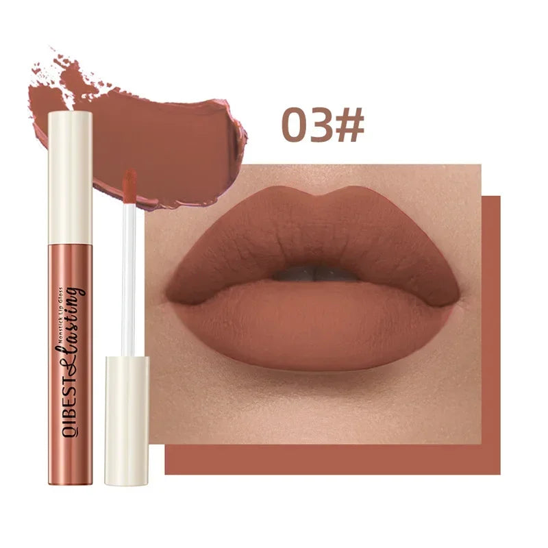 24-Color Matte Liquid Lipstick – Waterproof Velvet Lip Gloss Set