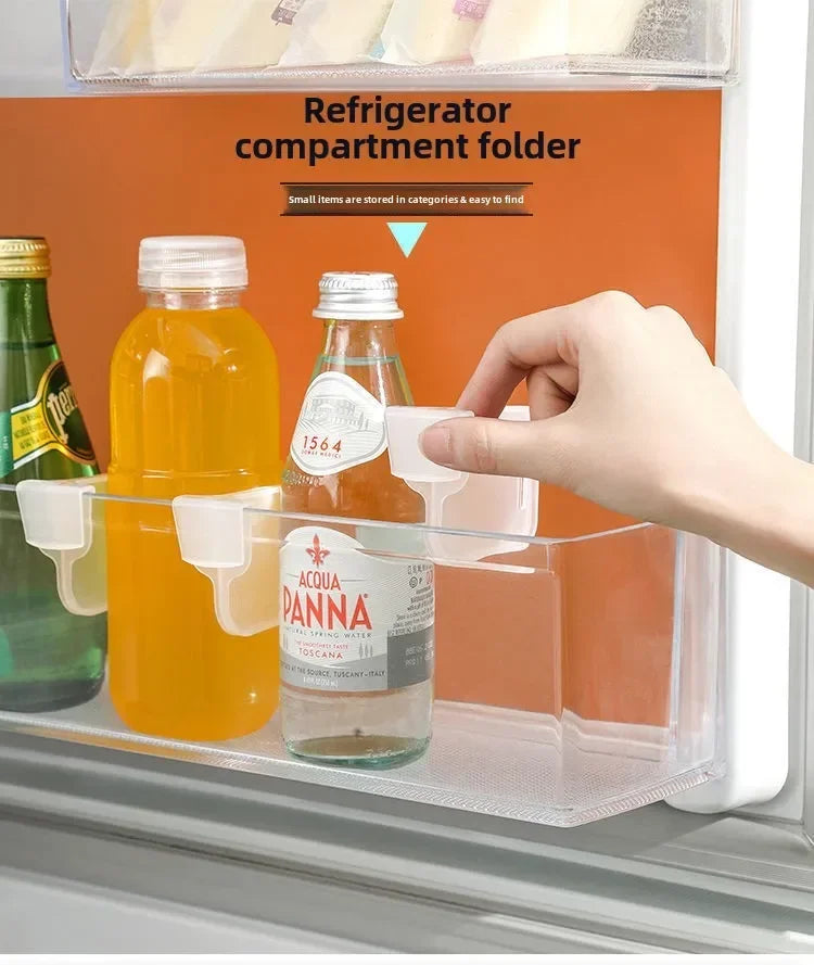 Adjustable Refrigerator Organizer – Divider & Storage Drawer