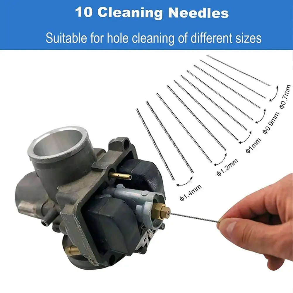 Carburetor Cleaning Tool Kit for Motorcycles and ATVs Peaceful Pleasures Health and Wellness