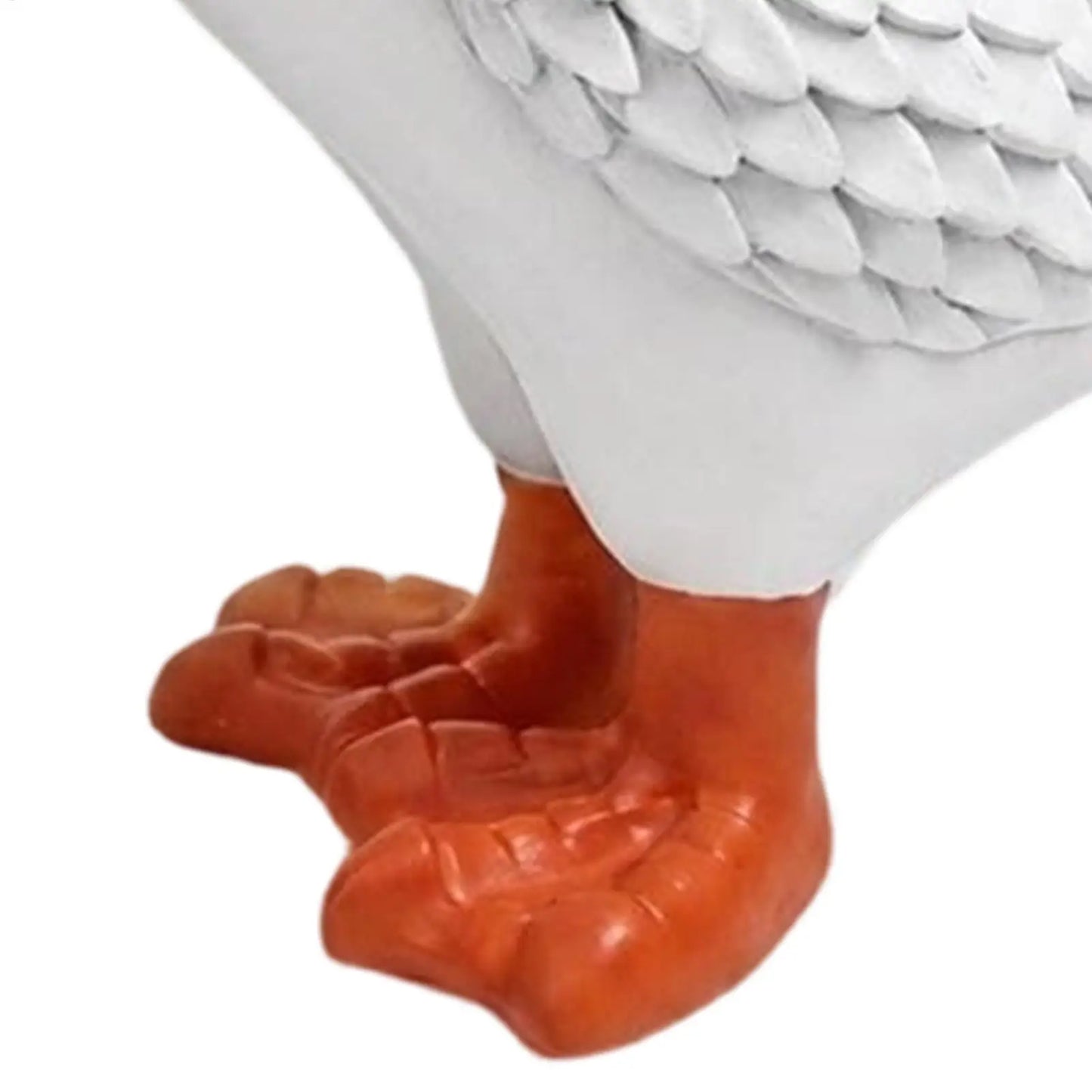 Resin Porch Goose Statue – Outdoor Garden & Yard Decor