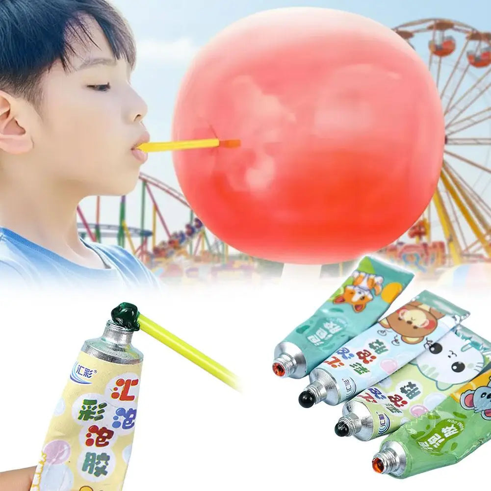 10-Pack Bubble Blowing Gel Tubes – Kids Party Favors & Gifts