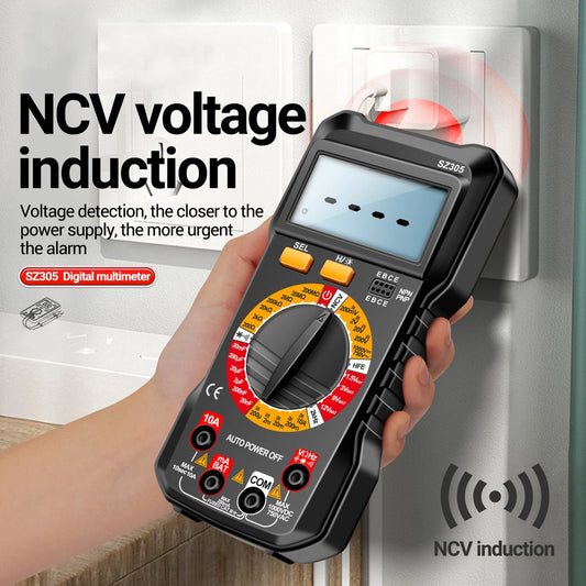 ANENG SZ305 Multimeter Capacitor Testers Professional 1999 Counts Smart Voltmeter Ohm Meter Fast Accurately Measures Voltage Peaceful Pleasures Health and Wellness