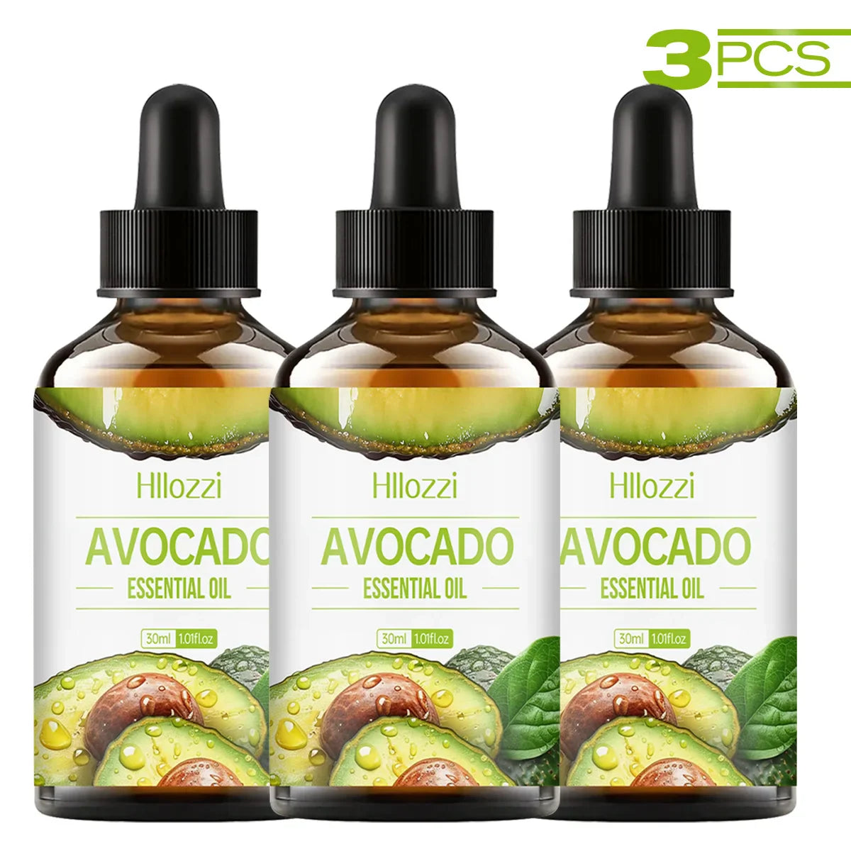 Hllozzi 30ml Avocado Essential Oil – Skin, Hair & Aromatherapy