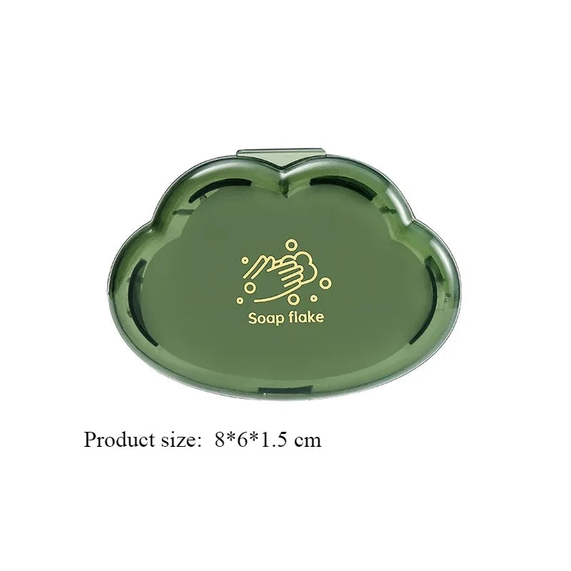 Disposable Soap Paper Travel Hand Soap Tablets Mini Paper Travel Camping Peaceful Pleasures Health and Wellness green 50PCS