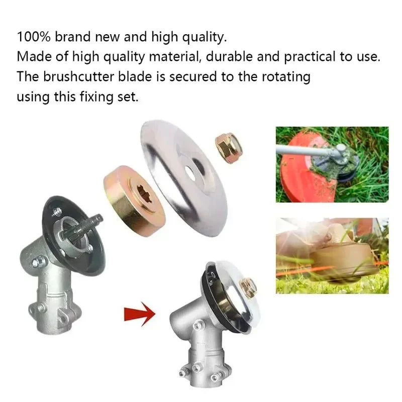 Garden Lawn Mower Grass Trimmer Head Adapter Nut Fixing Essential
