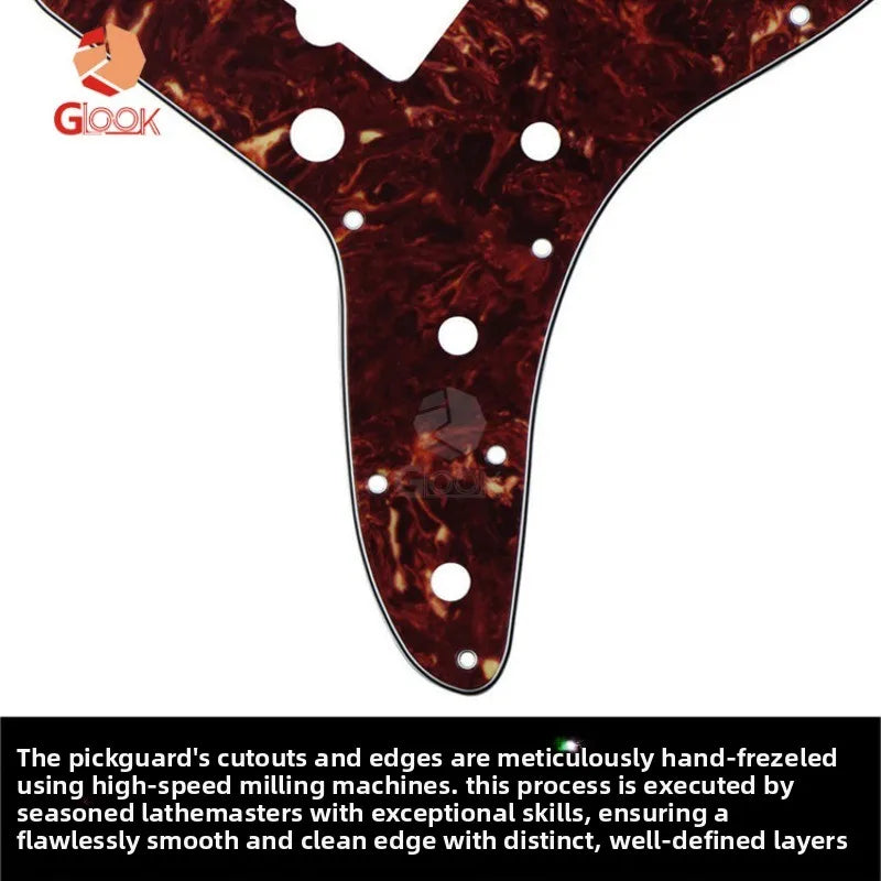Meifen JM Electric Guitar Guard 4-layer Panel Front Cover Musical
