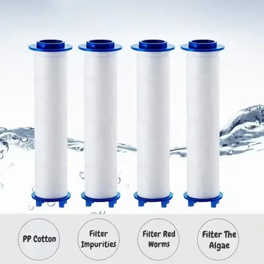 Shower Head Filter Replacement Cotton Inserts – 10 to 40 Pack Shower Filter Inserts Oasis Select