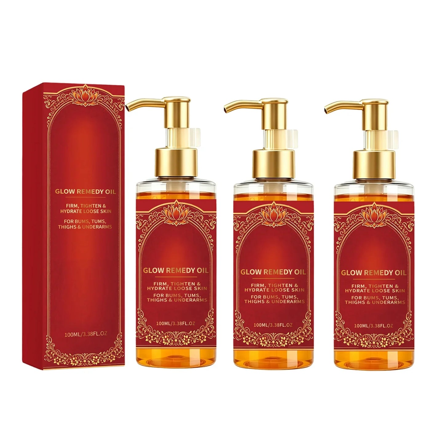 Glow Remedy Firming Body Oil – Hydrate & Tighten Skin 100ml
