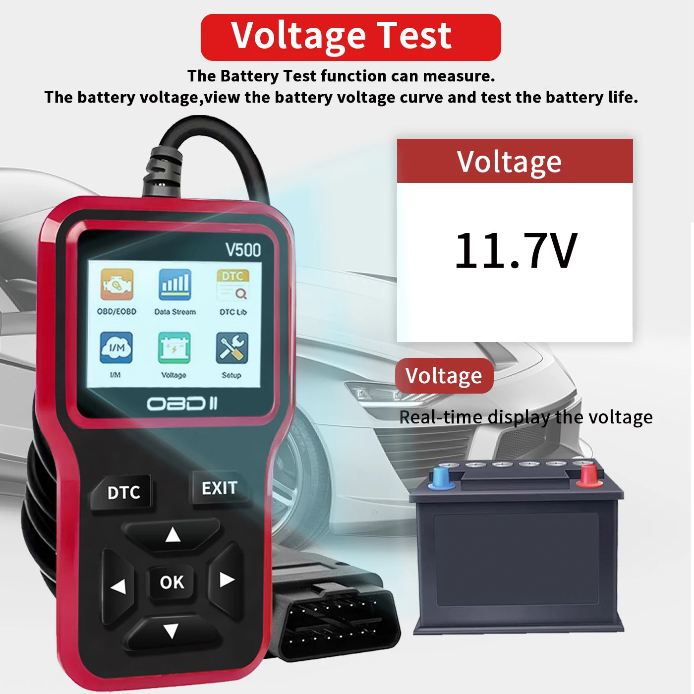 OBD2 Scanner & Engine Code Reader – All Cars 1996+ | 2025 Peaceful Pleasures Health and Wellness