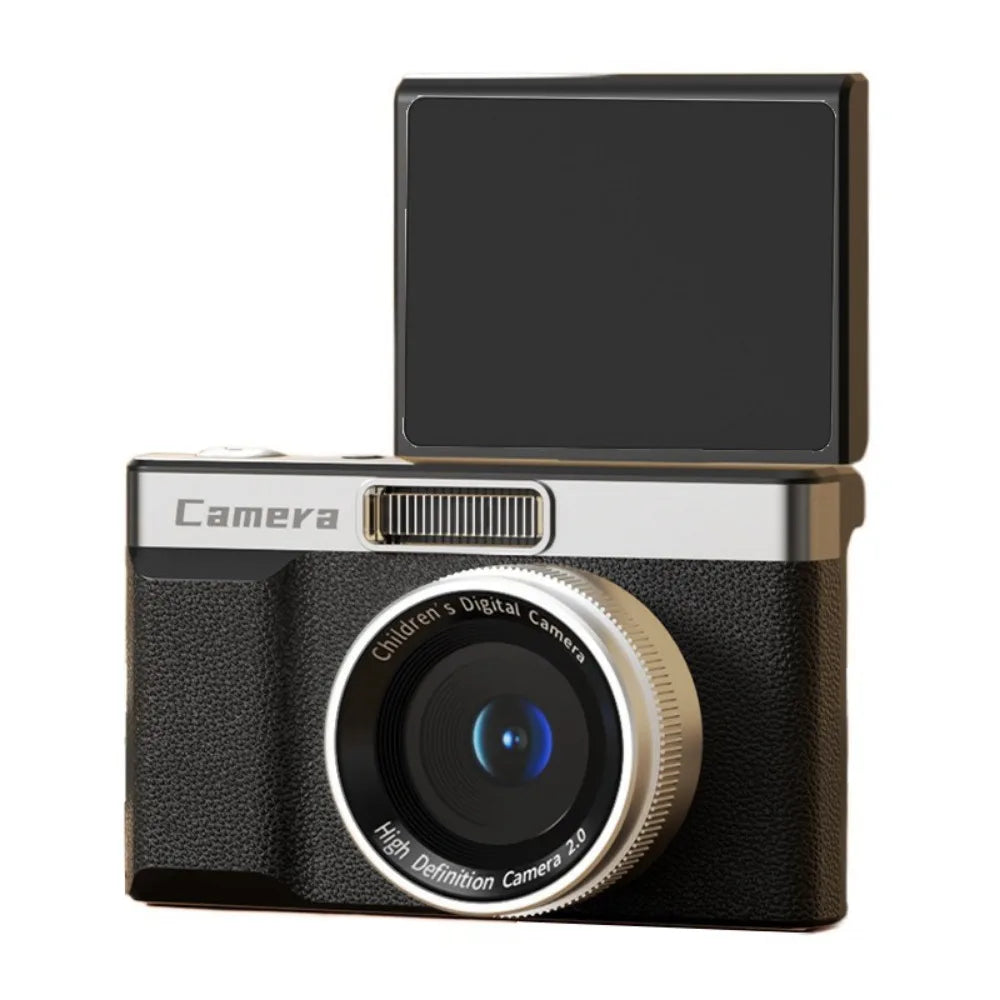 1080P HD Digital Camera 4K 8x Zoom 180° Flip Screen