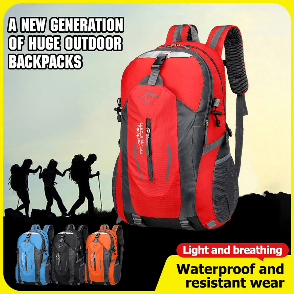 Outdoor Hiking Trekking Daypack Travel Backpack Waterproof