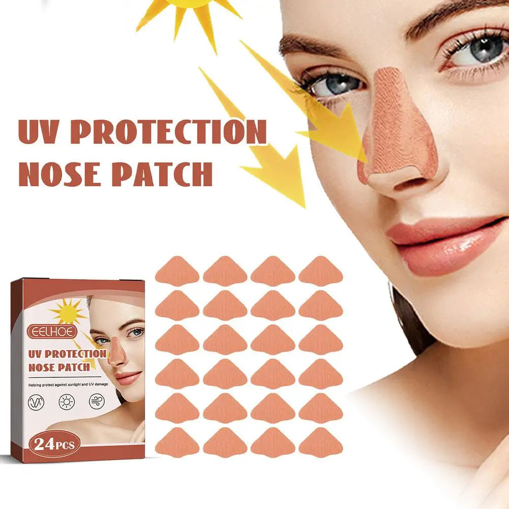UV Nose Protection Patch – Cuttable Sun Guard Strips for Outdoor & Sports (24pcs) Peaceful Pleasures Health and Wellness