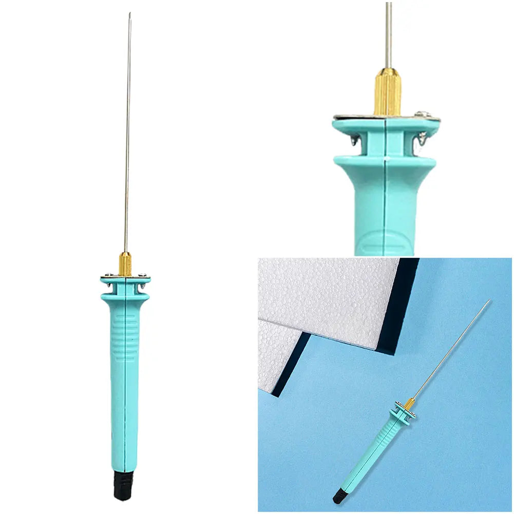 25-5cm Foam Cutter Pen Hot Wire Cutter Pen US/EU/UK Plug Heat Cutting Engraving Pen Fast Heating for Styrofoam Foam Cutting Peaceful Pleasures Health and Wellness