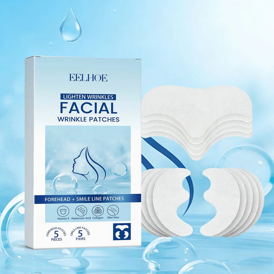 Eelhoe Wrinkle Patches – Forehead & Smile Line Firming Mask Anti-Aging Wrinkle Patch Oasis Select