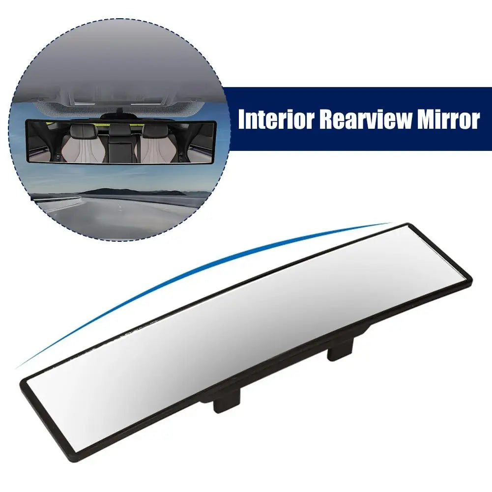 Panoramic Clip-On Rearview Mirror – Wide Angle Anti-Glare