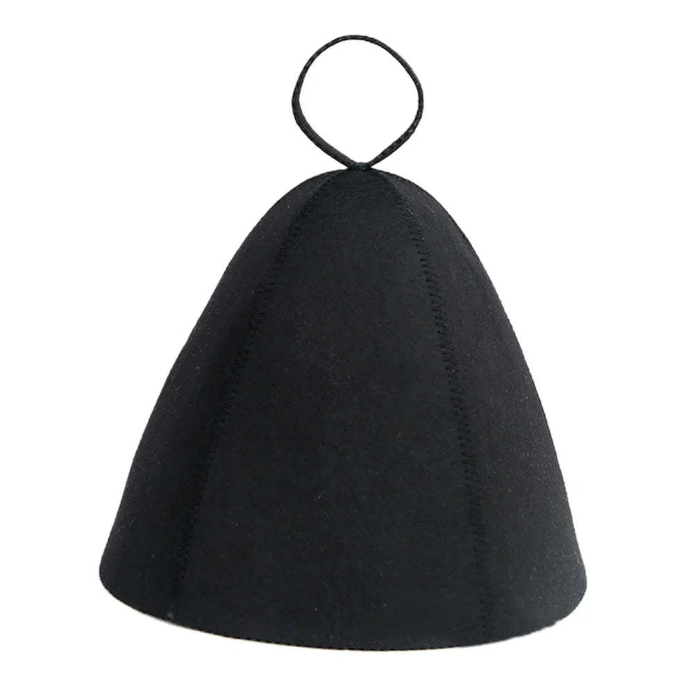 Thickened Felt Sauna Hat – Heat Protection Cap | One Size