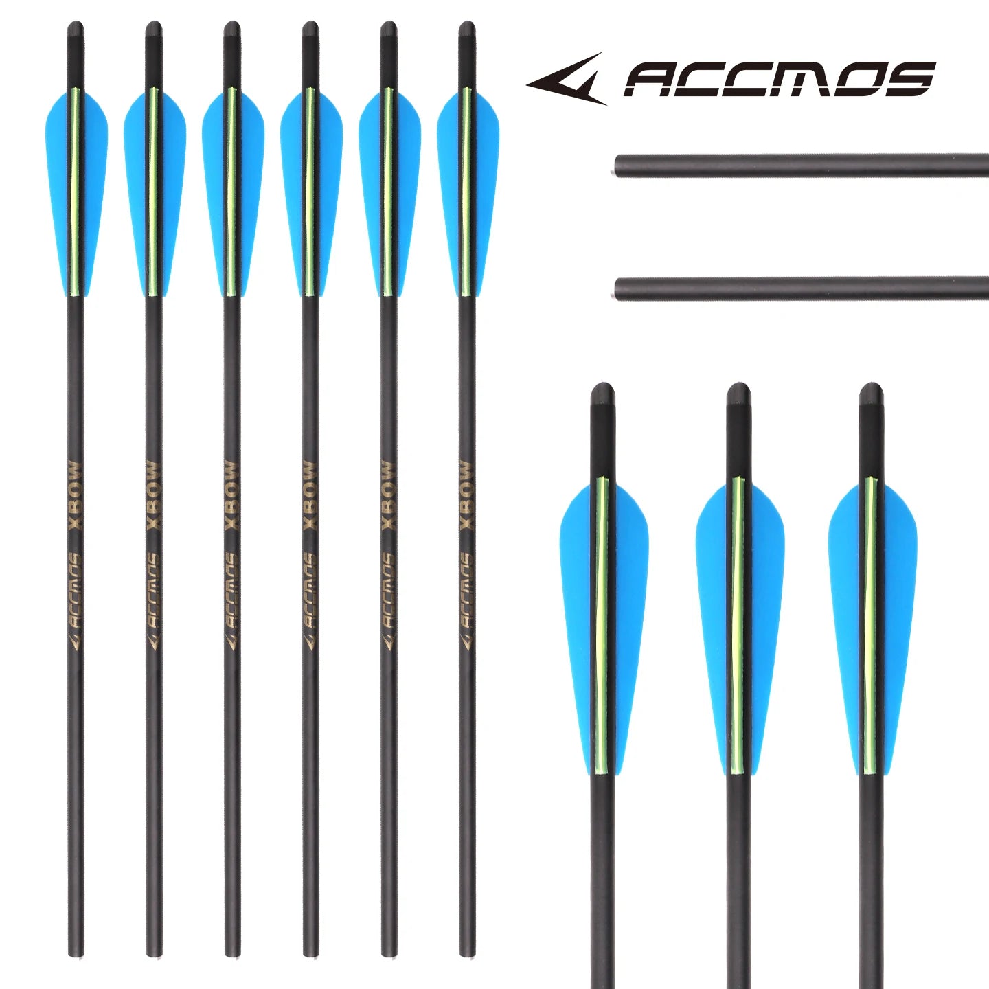 12 24 50 Crossbow Carbon Arrow 22 20 18 Vane Archery Hunting Shooting