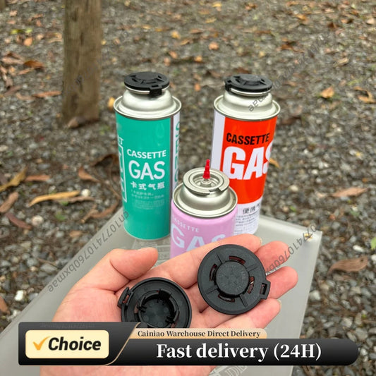 Four-color Long Gas Tank Protective Cover Caps Outdoor CB Tank Cassette Gas Tank Dust Cover Leak-proof Protective Cover Lids Peaceful Pleasures Health and Wellness