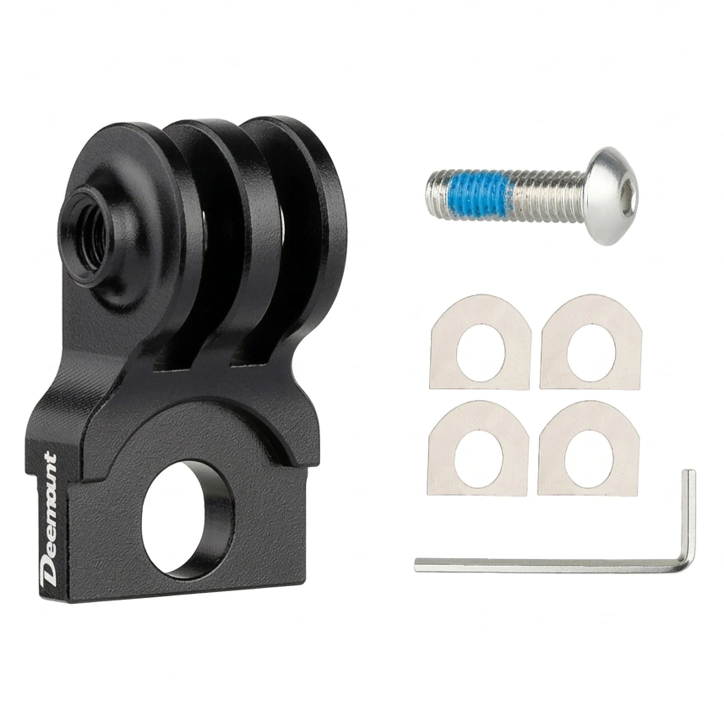 Brompton-Folding Bike GoPro Seatpost Mount Garmin-Compatible Bracket Aluminum Alloy Universal Accessory Peaceful Pleasures Health and Wellness