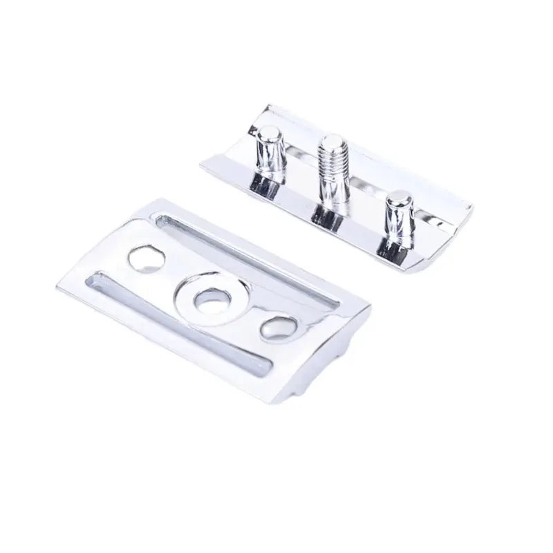 YAQI Chrome Color Scalloped Bar Double Edge Safety Razor Head for mens Peaceful Pleasures Health and Wellness
