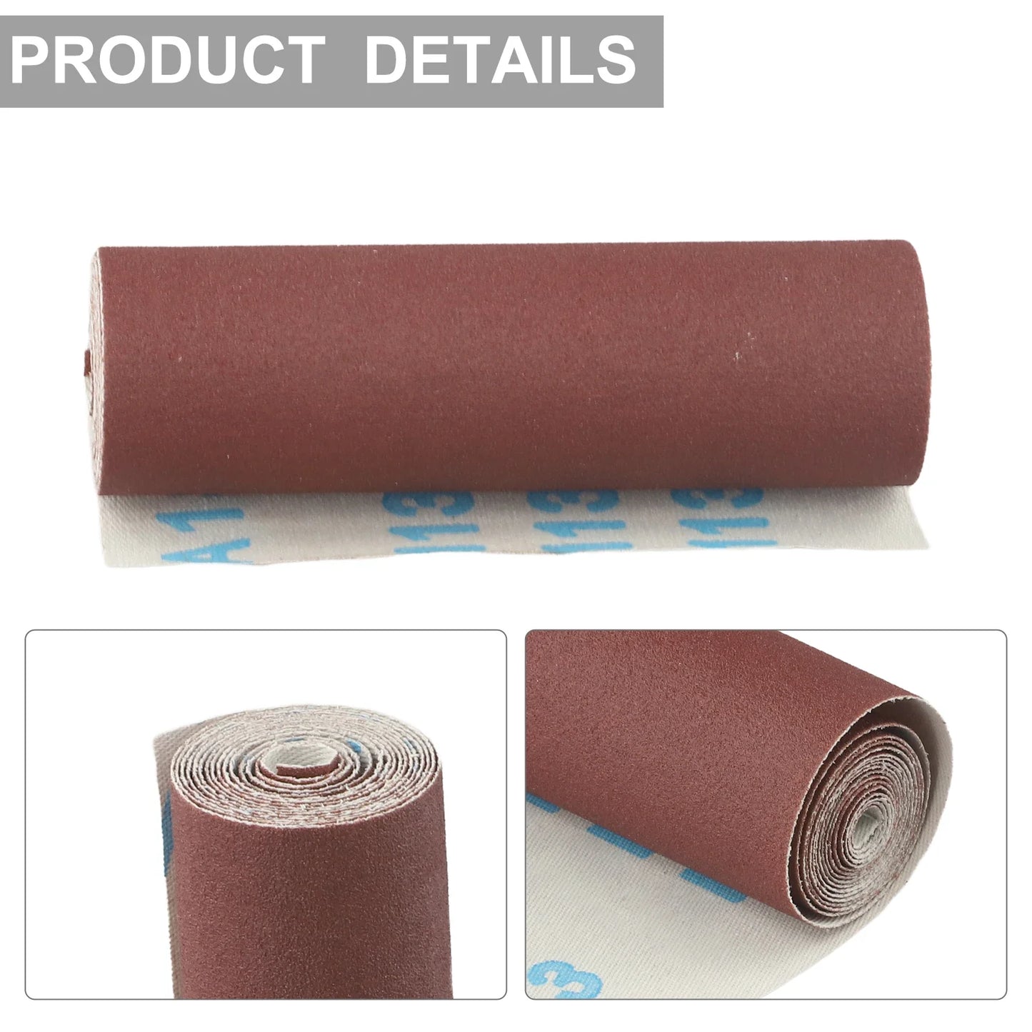 VIBRATITE Emery Cloth Sandpaper Roll 80–800 Grit | Wood & Metal