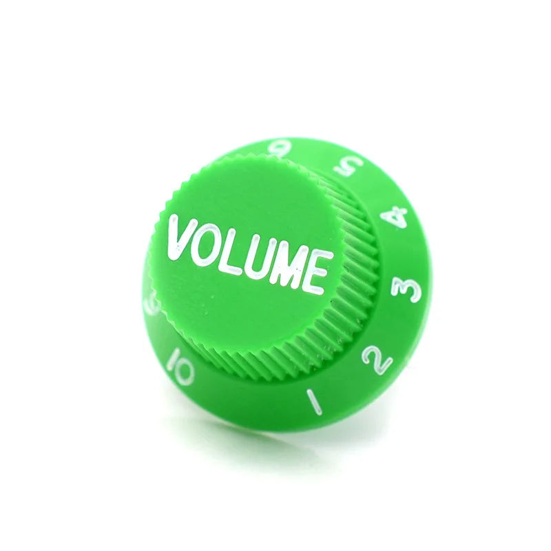 Black Plastic Volume Tone Control Knob Electric Guitar Pickup
