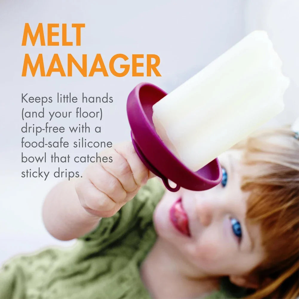 Silicone Popsicle Drip Catcher – 5-Pack Reusable Ice Cream Holder Peaceful Pleasures Health and Wellness