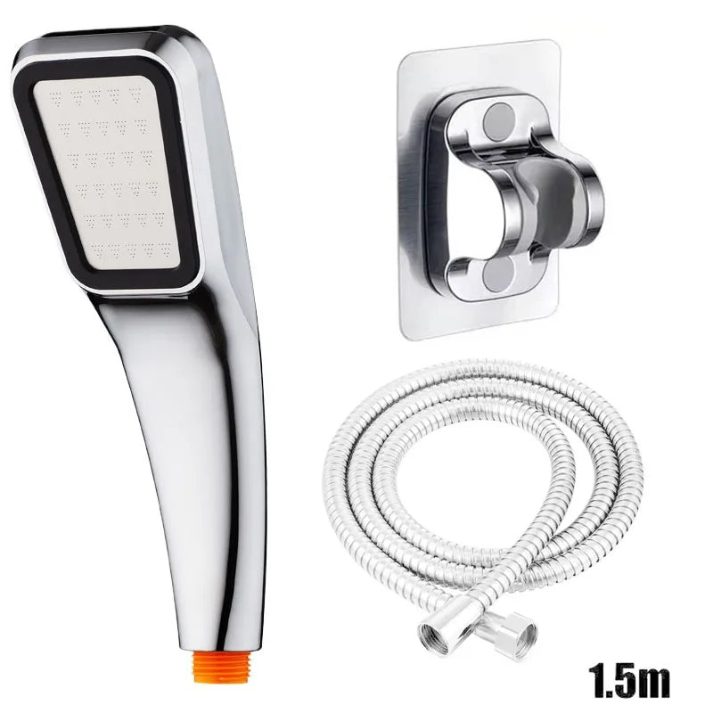 High-Pressure Shower Head | 300 Outlets & Universal Fit
