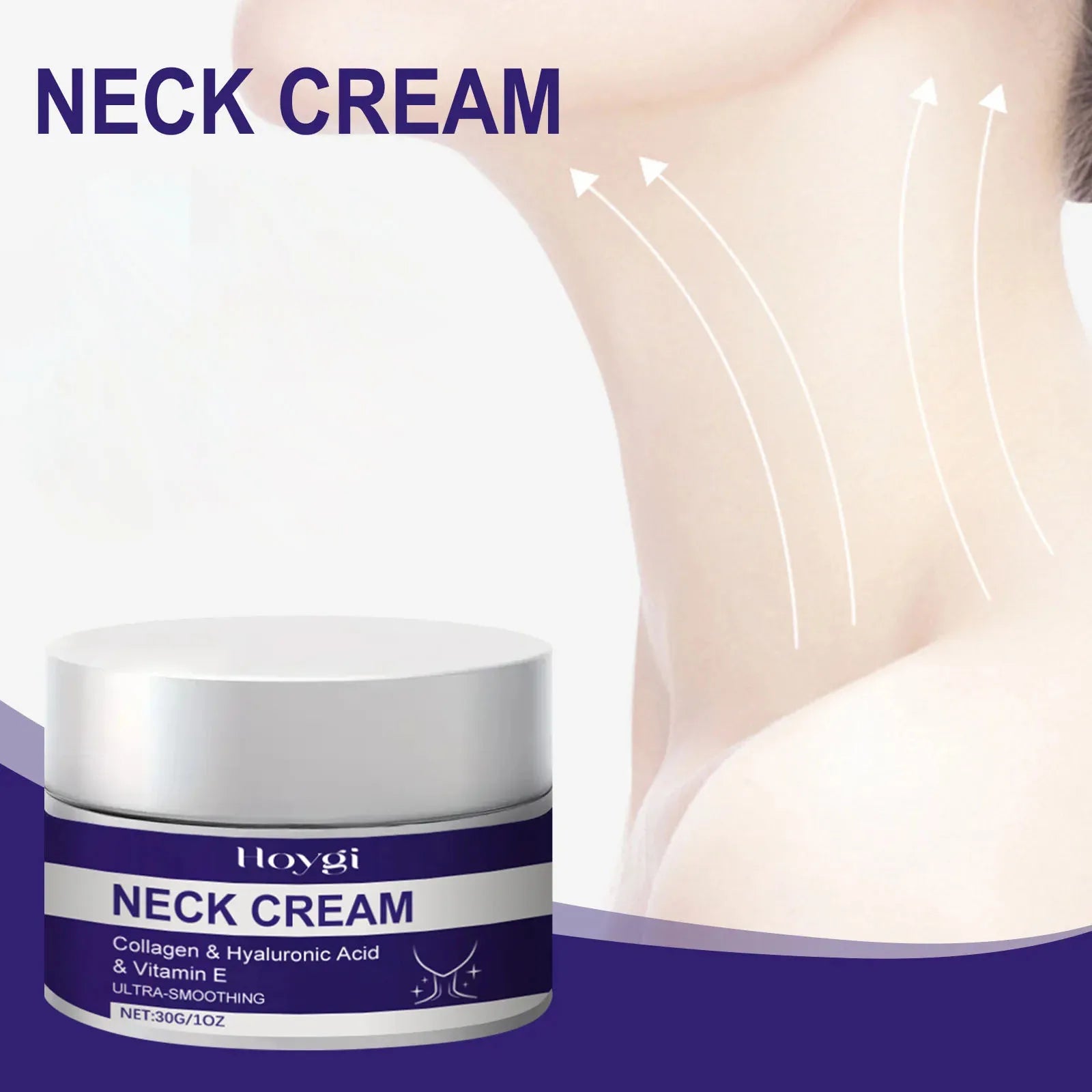 Neck Wrinkle Removal Cream Tightening Firming Fade Fine Lines Double Chin Anti-Aging Necklines Lifting Shaping Beauty Neck Cream Peaceful Pleasures Health and Wellness