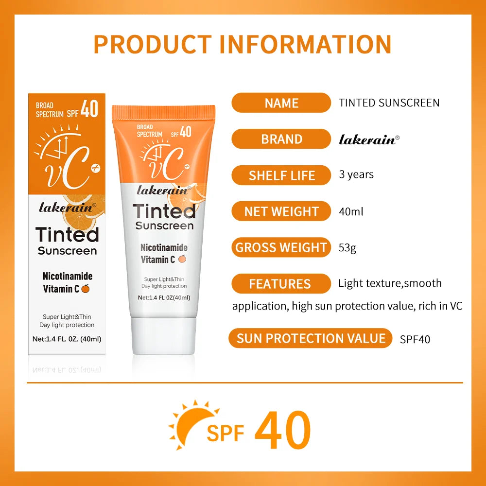 SPF40 Tinted Moisturizing Sunscreen for Skin Protection Peaceful Pleasures Health and Wellness