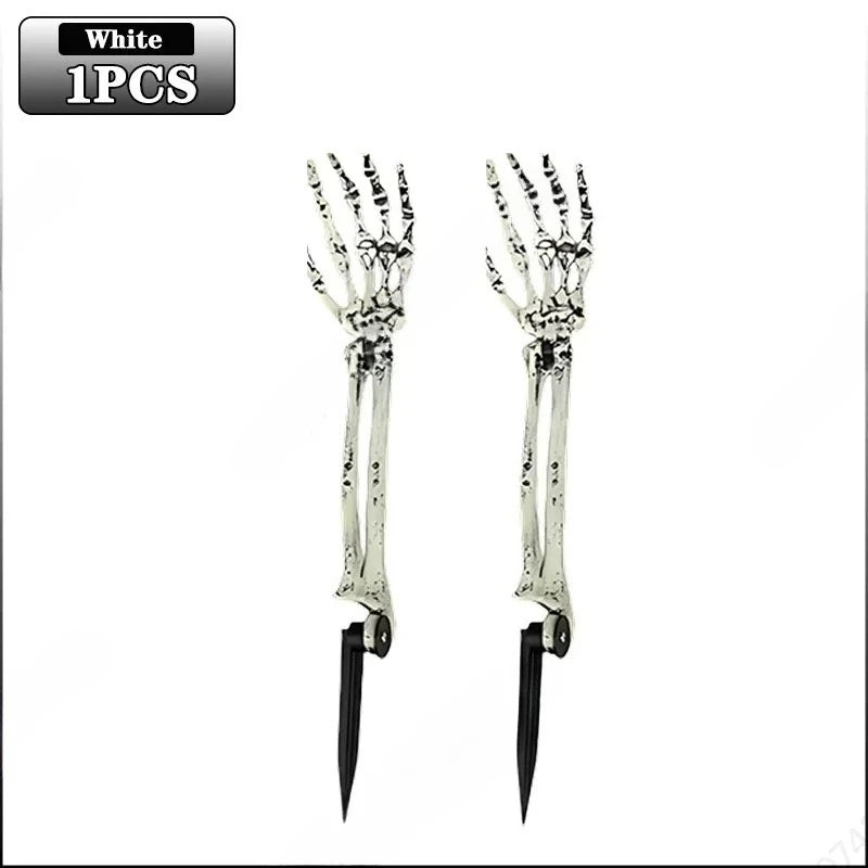 Halloween Skeleton Hand Yard Stakes – Realistic Zombie Prop 1–6 Pcs