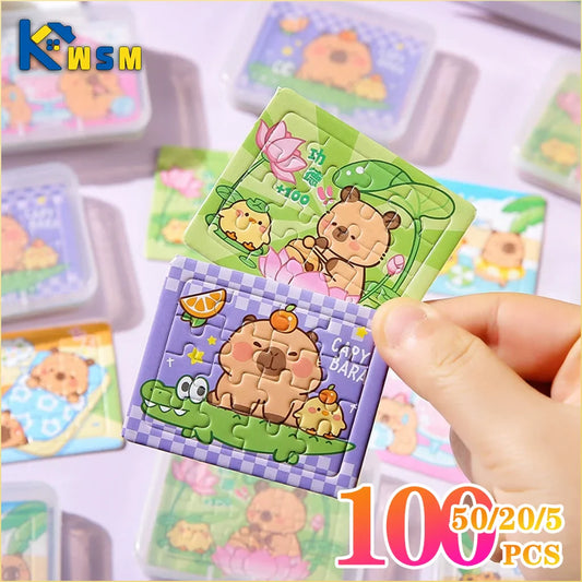 Capybara Jigsaw Puzzles for Kids – Party Favors & Prizes Kids Jigsaw Puzzle Oasis Select