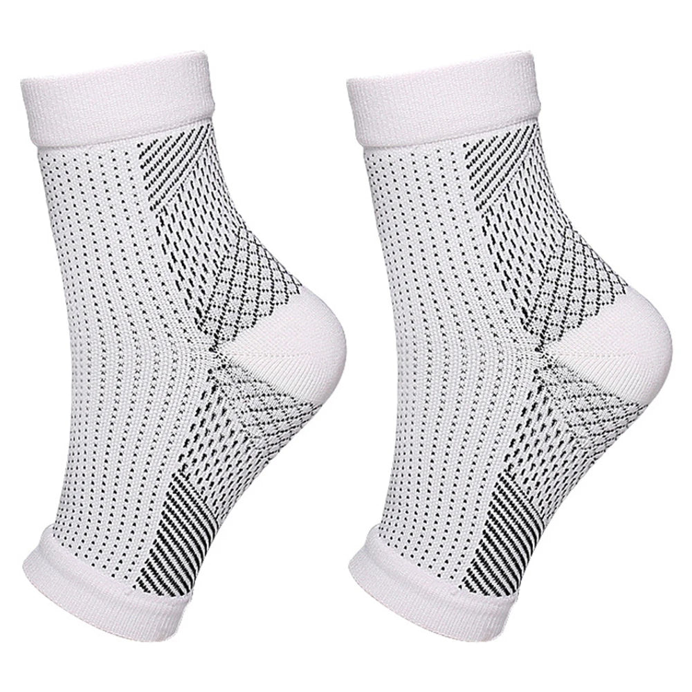 1pair Plantar Fasciitis Compression Socks,Arch Support Foot Pain Relief Ankle Brace Splint,Provide Increase Blood Circulation Peaceful Pleasures Health and Wellness 1Pair-5 L/XL