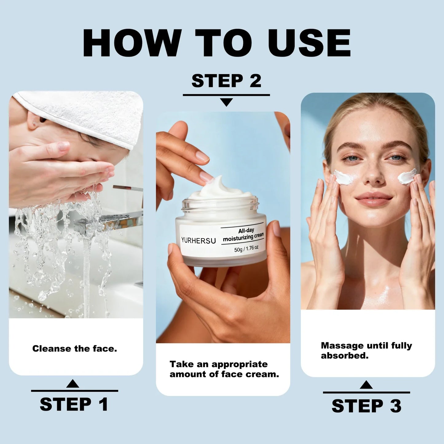 Hyaluronic Acid All Day Moisturizing Face Cream – 50g
