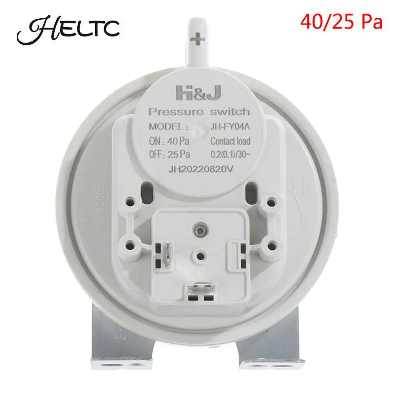 Wind Pressure Switch 40–140Pa + 30cm Hose | Gas Water Heater Appliance Replacement Part Peaceful Pleasures Health and Wellness 40Pa