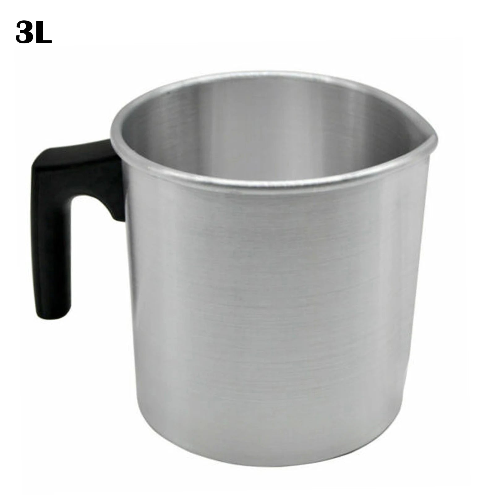 Aluminium Candle Making Pitcher Ergonomic Handle Portable Wax Melting Cup Home Candle Making Supplies Peaceful Pleasures Health and Wellness