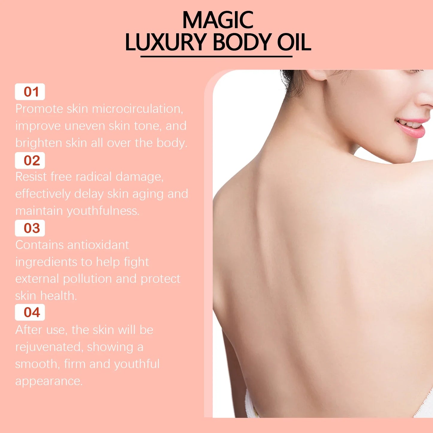 WEST MONTH Firming Body Oil – Tighten, Lift & Moisturize Skin Firming Body Oil Oasis Select
