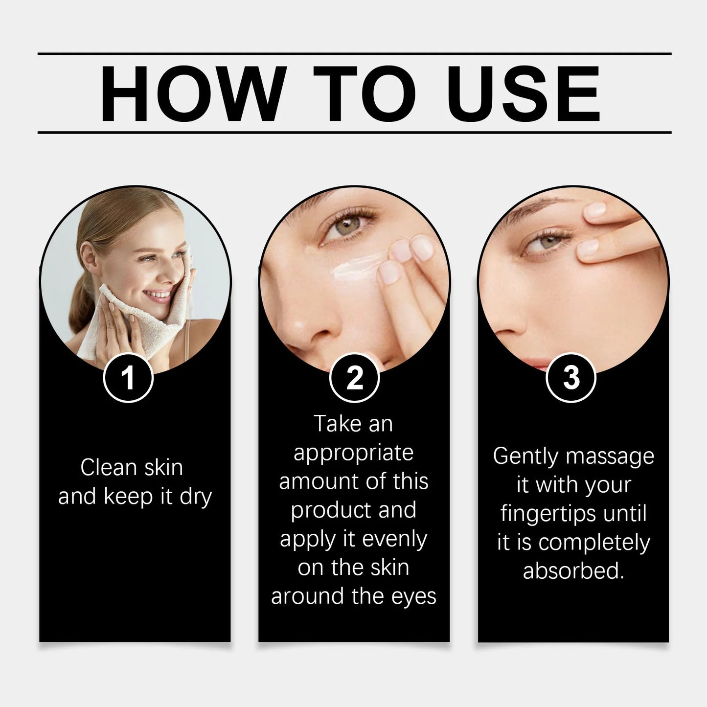 Ouhoe Eye Cream – Dark Circles, Puffiness & Anti-Wrinkle
