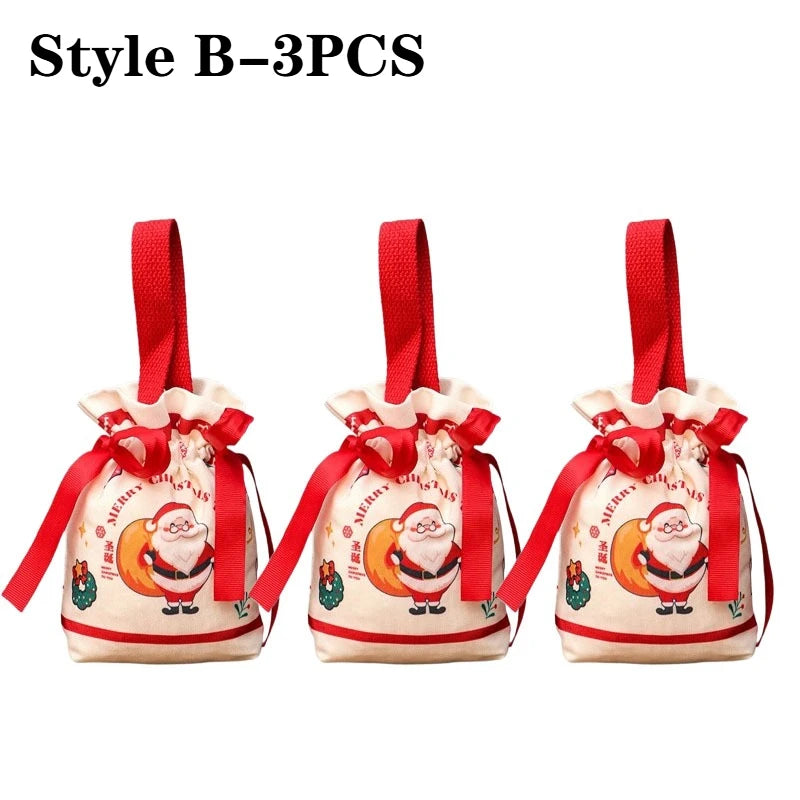 Reusable Velvet Gift Bags for Christmas, Weddings & Parties