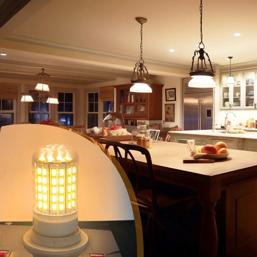 E27 E14 LED Corn Bulb 220V 5730 SMD – Energy Saving 50,000Hr