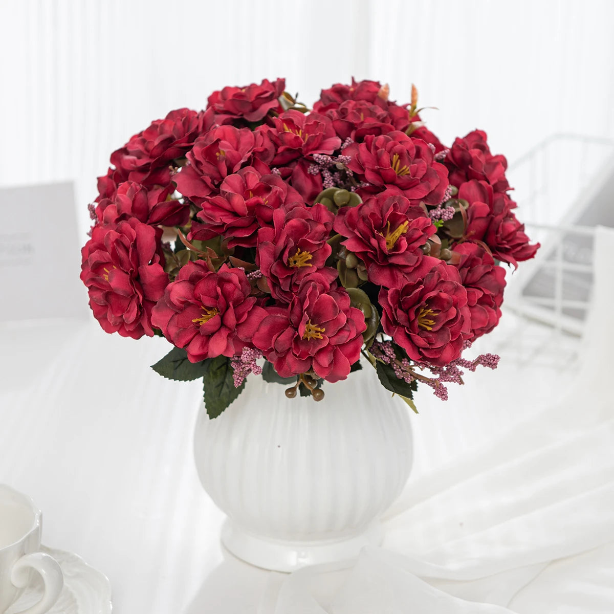 Artificial Silk Cherry Blossom Flowers – Wedding & Home Decor