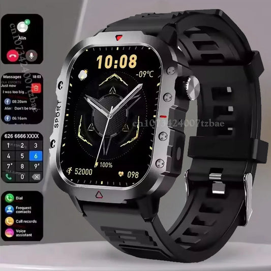 2025 New LED Men's Smartwatch Bluetooth Talking Smartwatch Multi Sport Mode Health Monitor Outdoor Sport Smart Watch For Android Peaceful Pleasures Health and Wellness
