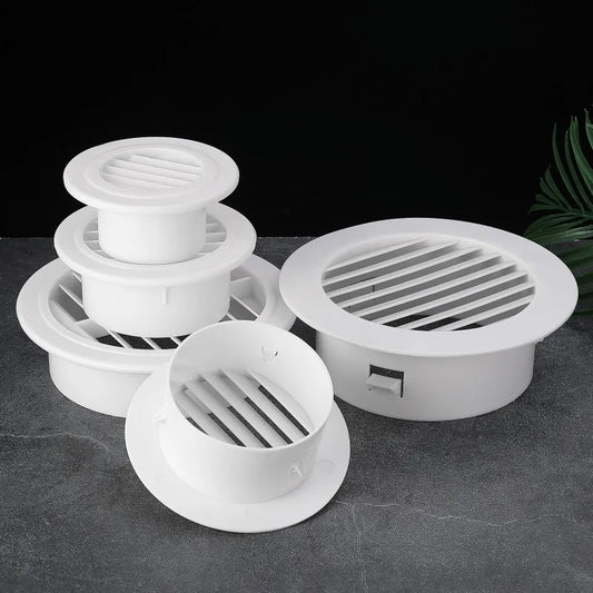 Round Air Vent Grille Cover | Adjustable Wall & Ceiling Duct Cap Air Vent Grille Cover Oasis Select