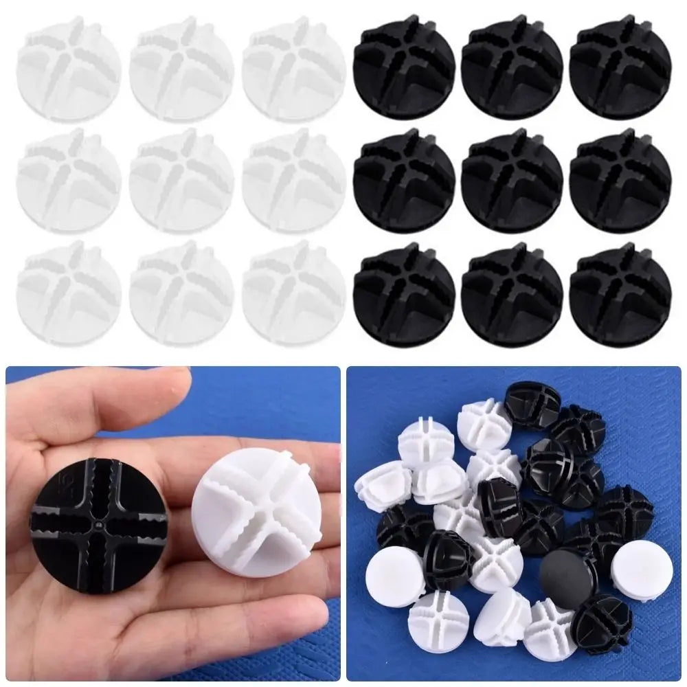 8Pcs Fasteners Accessories Wire Cube Connectors Storage Shelving Modular Organizer Cabinet Closet Clasp Cage Buckles DIY Plastic Peaceful Pleasures Health and Wellness