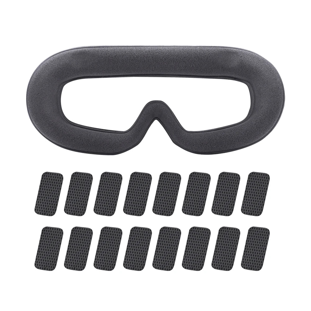 Sponge Eye Pad for DJI Avata Goggles 2 Drone Flight Glasses Eye Mask Anti-Light Leakage Face Cushion Cover for DJI Avata Goggles Peaceful Pleasures Health and Wellness as show