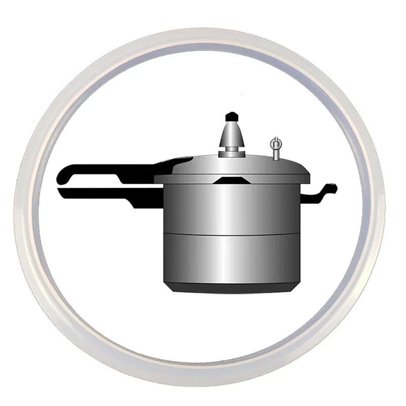 Silicone Pressure Cooker Sealing Ring | Multi-Size O-Ring Gasket Pressure Cooker Gasket Peaceful Pleasures Health and Wellness