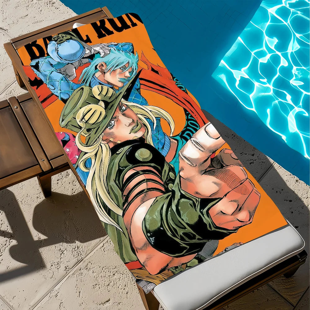 Cute Anime Quick-Dry Beach Towel | Soft, Lightweight Multi-Size Quick-Dry Beach Towel Peaceful Pleasures Health and Wellness z5 STJ40x70CM