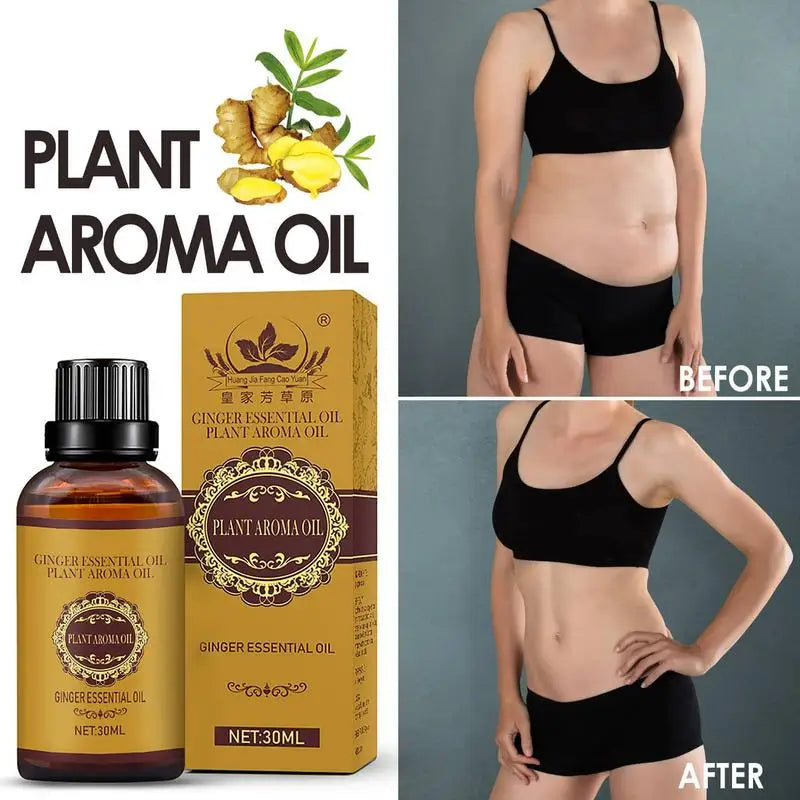 30ml Ginger Essential Massage Oil | Aromatherapy & Body Care